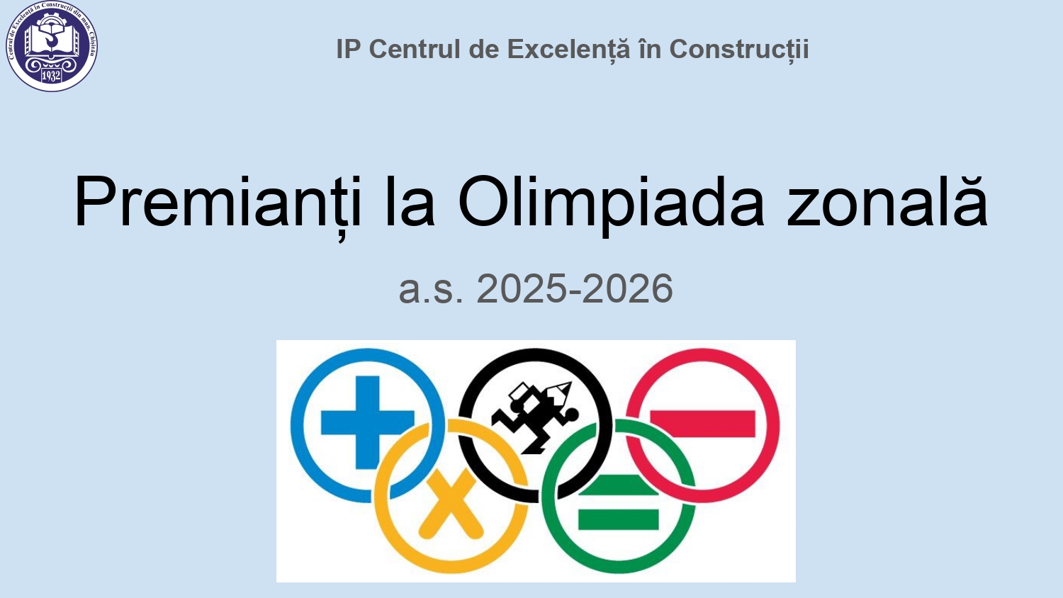 Premianți Olimpiada zonală